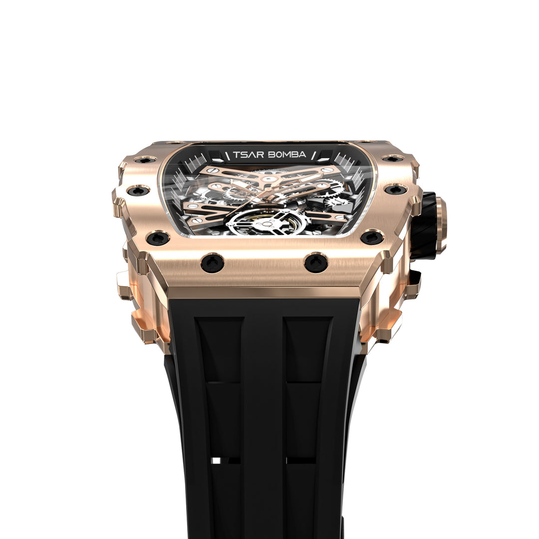 Automatic 21 Jewels Luminous Dial Sapphire Crystal Men's Watch -  TB8208A-16