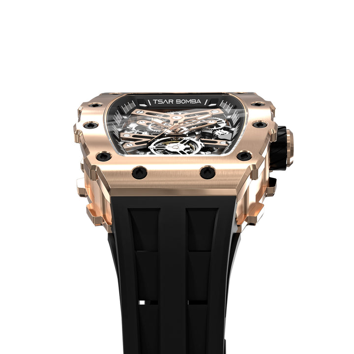 Automatic 21 Jewels Luminous Dial Sapphire Crystal Men's Watch -  TB8208A-16