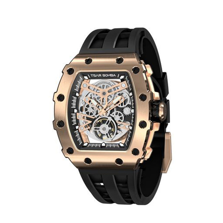 Automatic 21 Jewels Luminous Dial Sapphire Crystal Men's Watch -  TB8208A-16