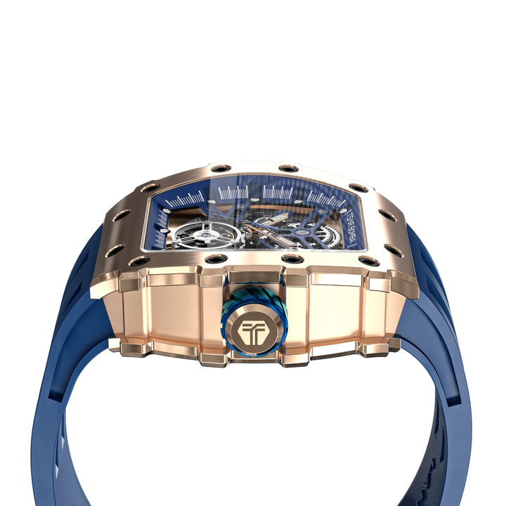 Automatic 21 Jewels Luminous Dial Sapphire Crystal Men's Watch -  TB8208A-17