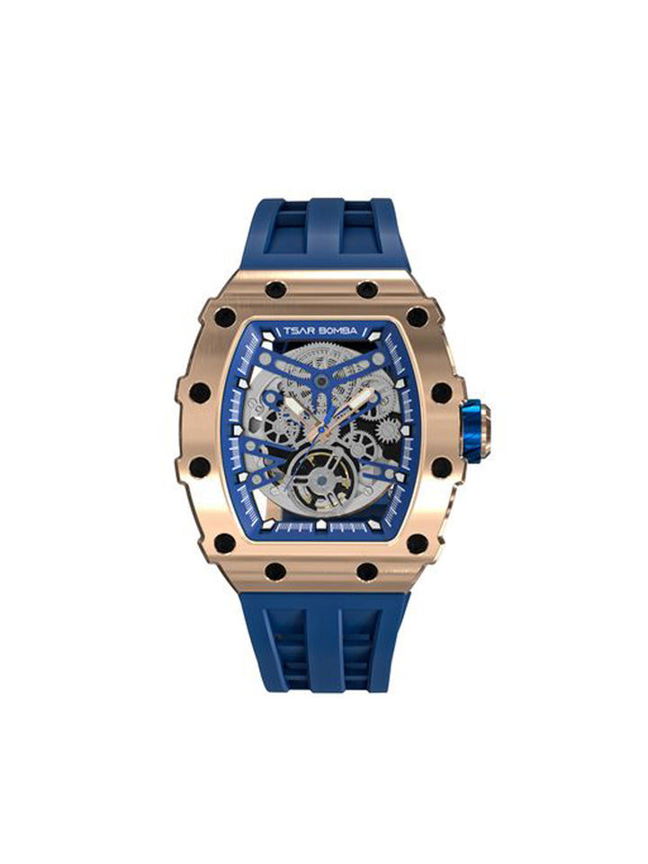 Automatic 21 Jewels Luminous Dial Sapphire Crystal Men's Watch -  TB8208A-17