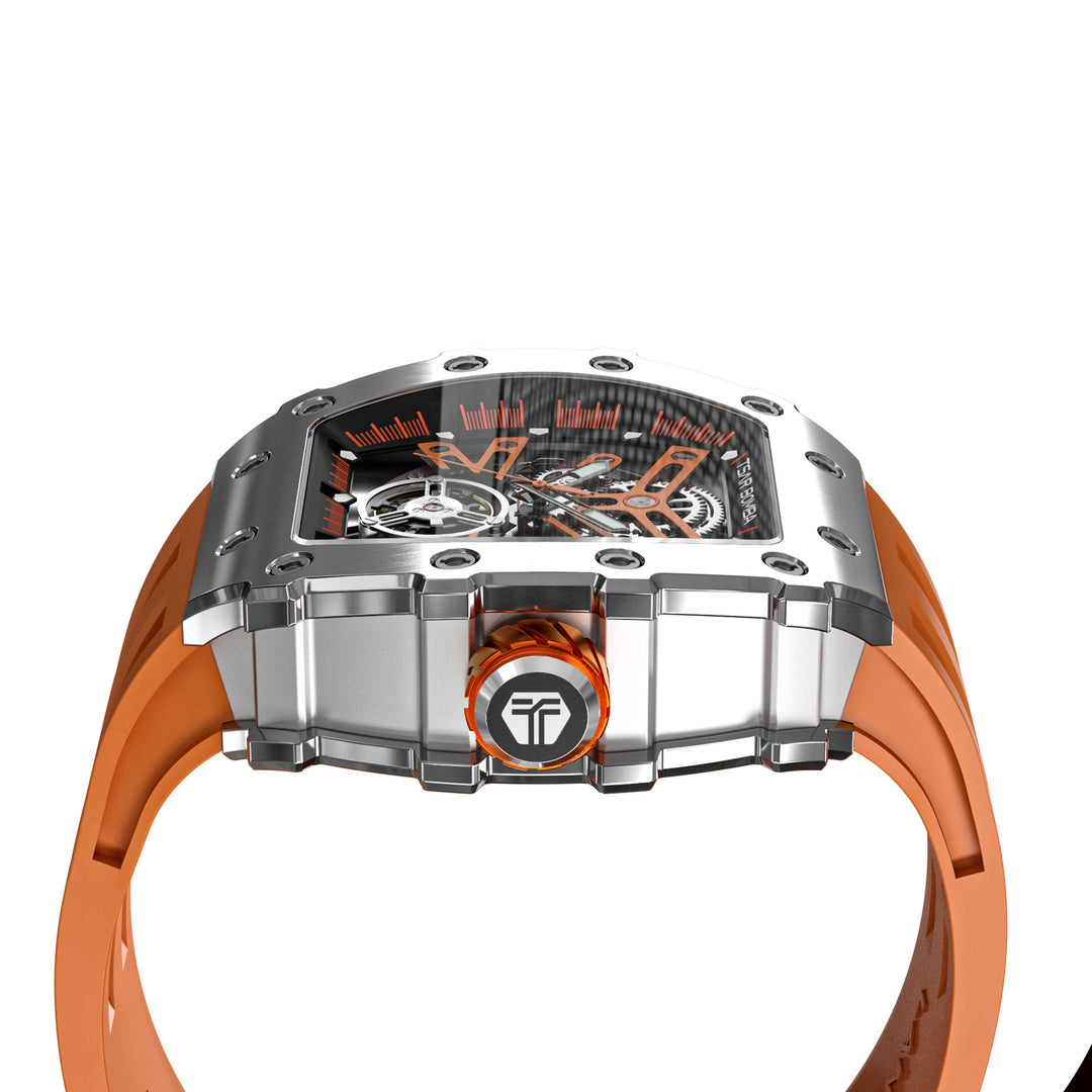 Automatic 21 Jewels Luminous Dial Sapphire Crystal Men's Watch -  TB8208A-18