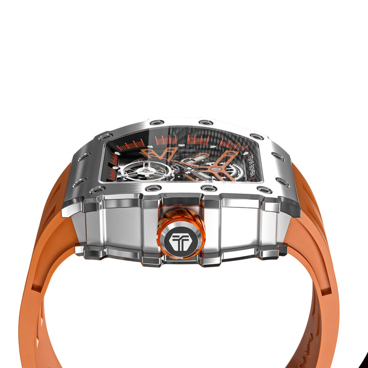 Automatic 21 Jewels Luminous Dial Sapphire Crystal Men's Watch -  TB8208A-18