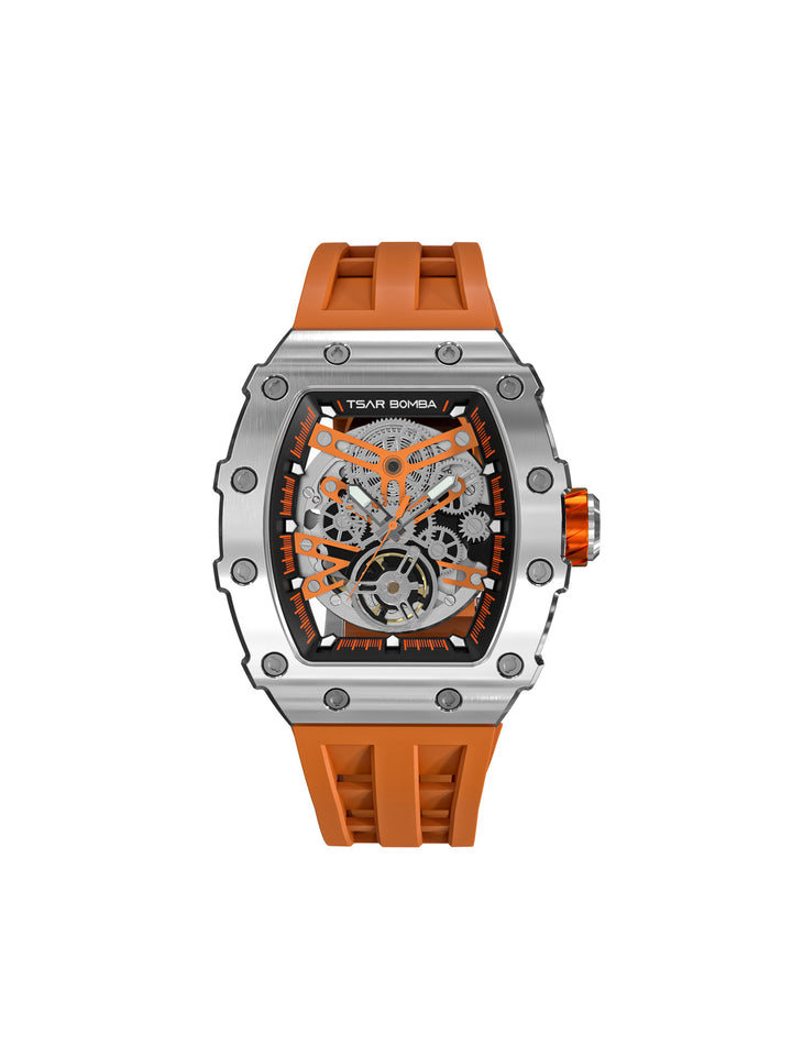Automatic 21 Jewels Luminous Dial Sapphire Crystal Men's Watch -  TB8208A-18