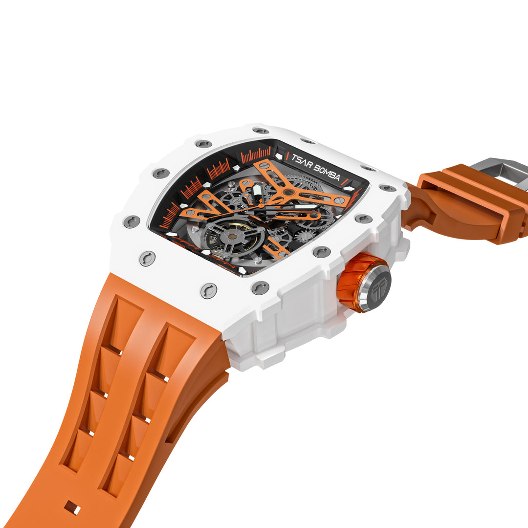 Automatic 21 Jewels Luminous Dial Sapphire Crystal Men's Watch -  TB8208C-04