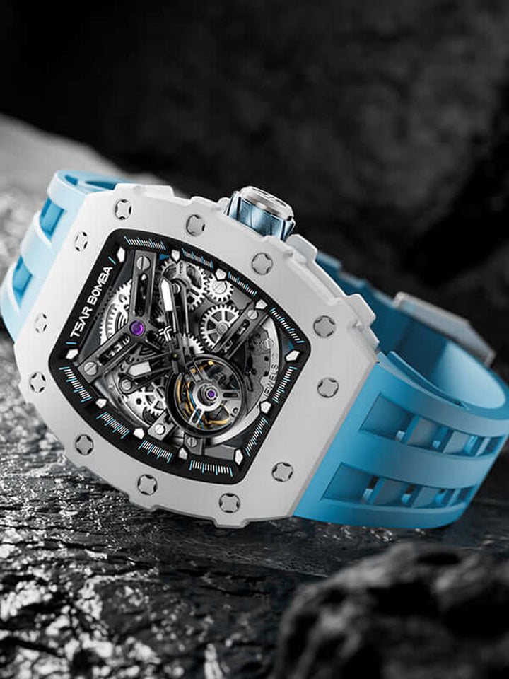 Automatic 21 Jewels Luminous Dial Sapphire Crystal Men's Watch -  TB8208C-06