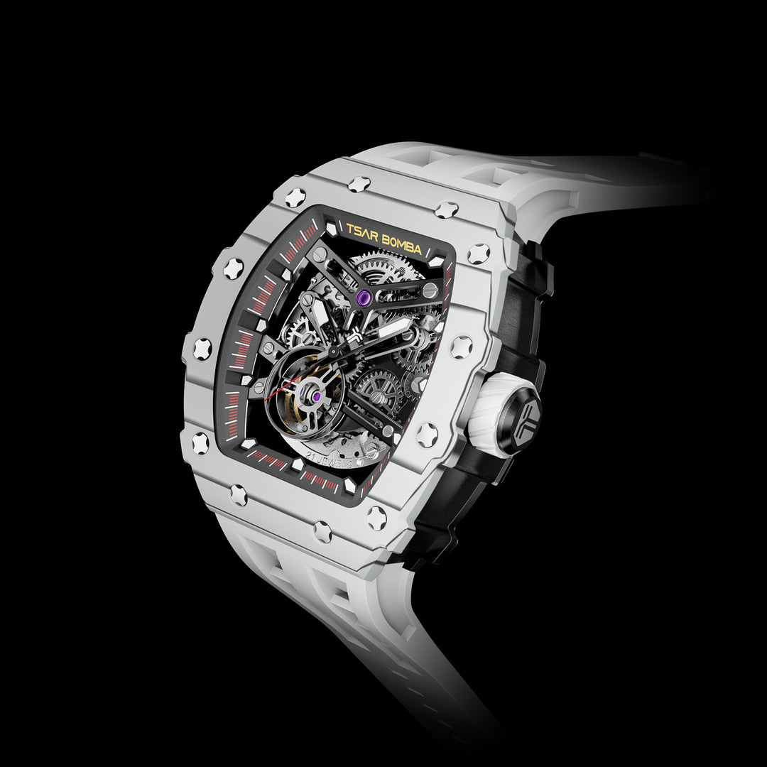 Automatic 21 Jewels Luminous Dial Sapphire Crystal Men's Watch -  TB8208CF-05