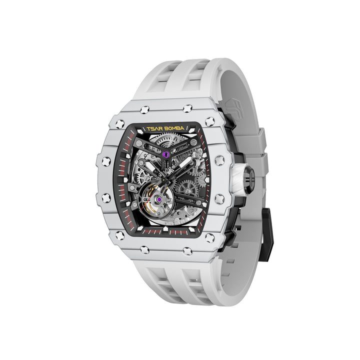 Automatic 21 Jewels Luminous Dial Sapphire Crystal Men's Watch -  TB8208CF-05