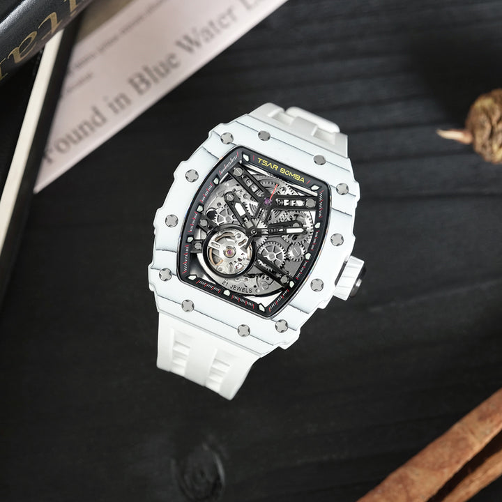 Automatic 21 Jewels Luminous Dial Sapphire Crystal Men's Watch -  TB8208CF-05