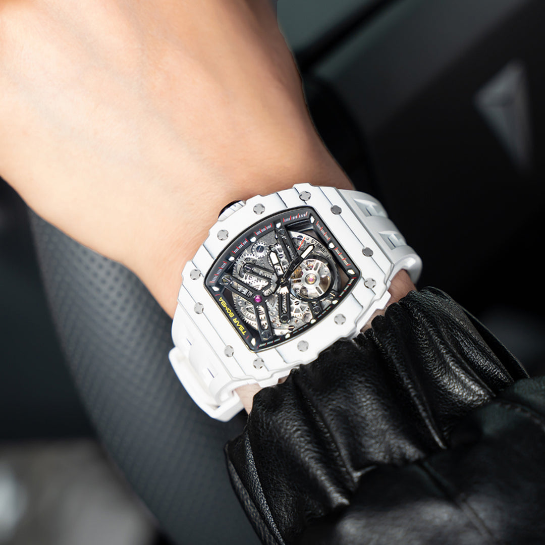 Automatic 21 Jewels Luminous Dial Sapphire Crystal Men's Watch -  TB8208CF-05