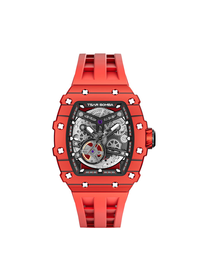 Automatic 21 Jewels Luminous Dial Sapphire Crystal Men's Watch -  TB8208CF-07
