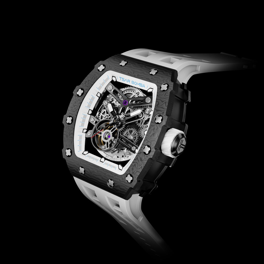 Automatic 21 Jewels Luminous Dial Sapphire Crystal Men's Watch -  TB8208CF-10