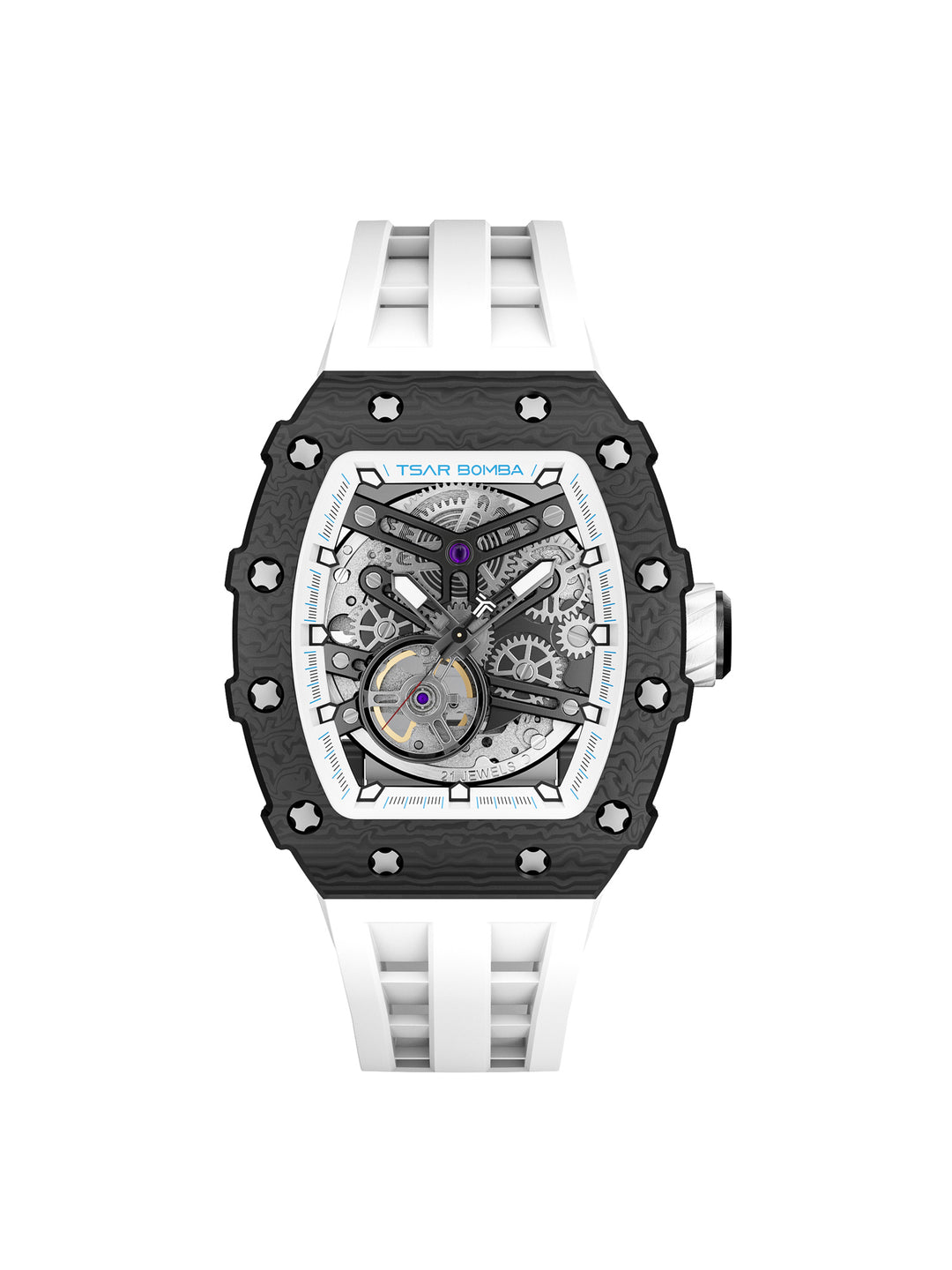 Automatic 21 Jewels Luminous Dial Sapphire Crystal Men's Watch -  TB8208CF-10