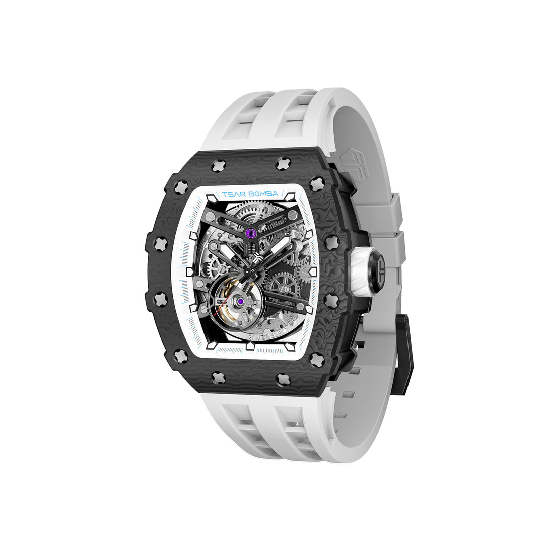 Automatic 21 Jewels Luminous Dial Sapphire Crystal Men's Watch -  TB8208CF-10