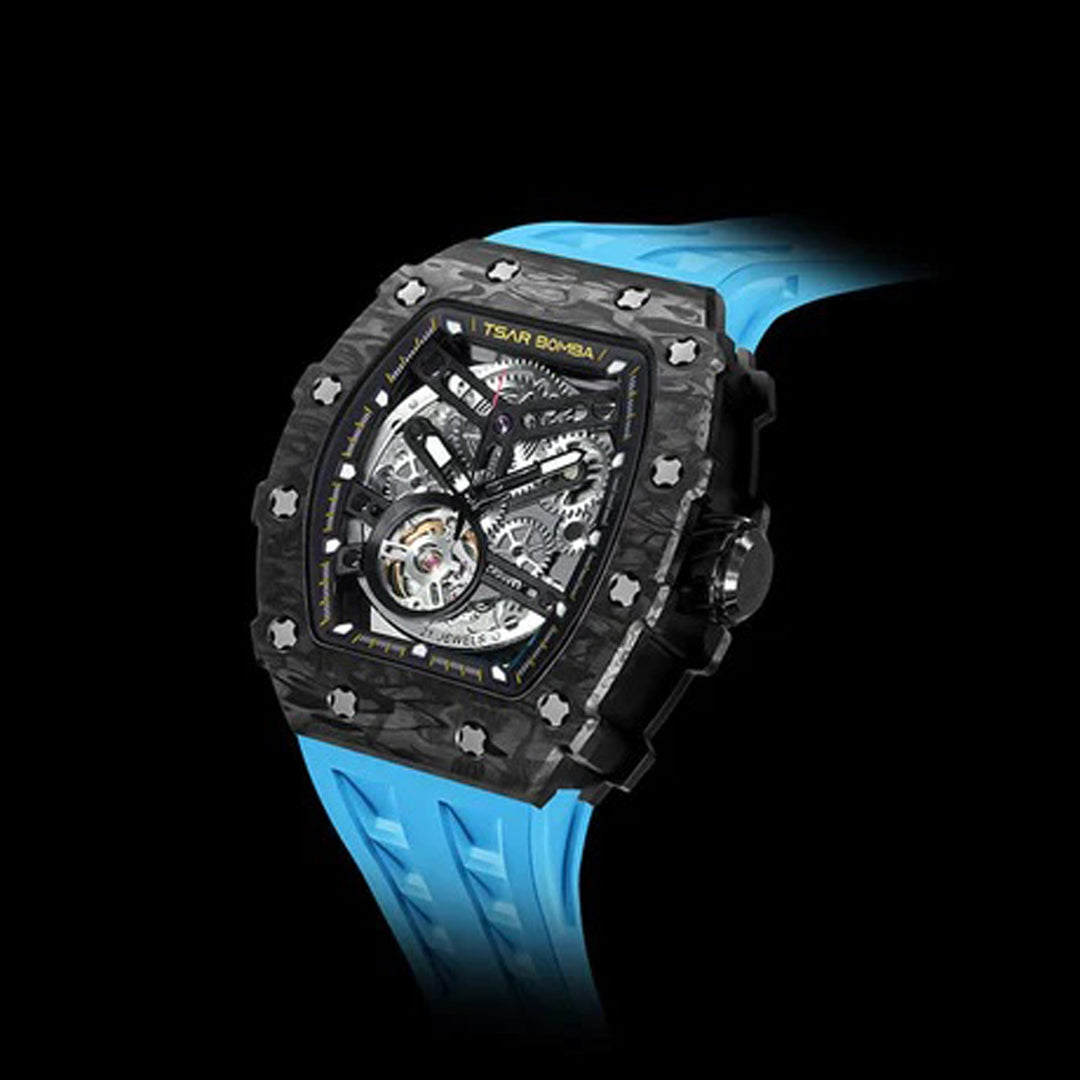 Automatic 21 Jewels Luminous Dial Sapphire Crystal Men's Watch -  TB8208CF-11