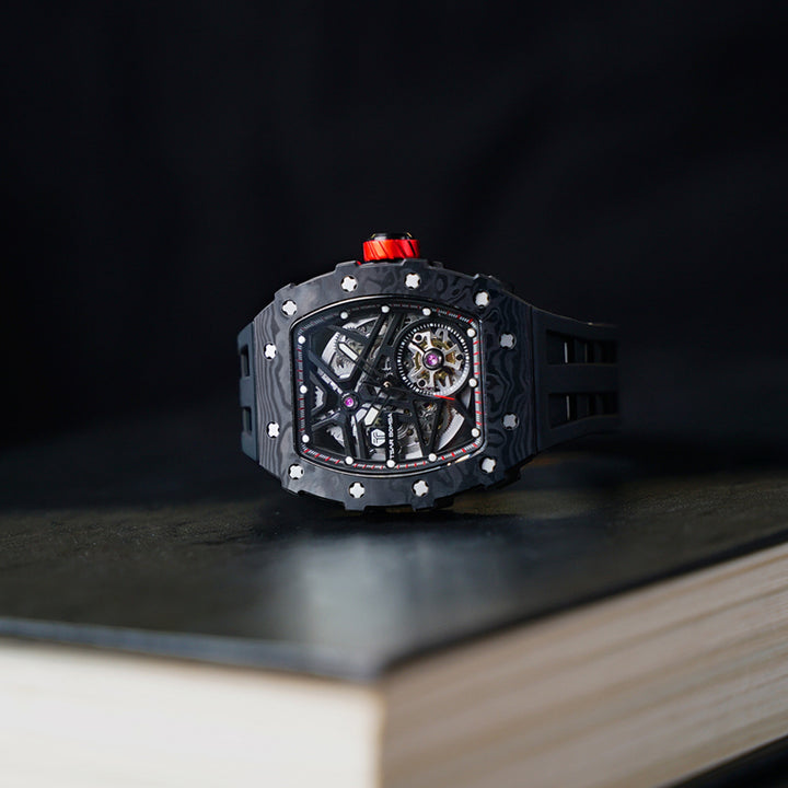 Automatic 21 Jewels Luminous Dial Sapphire Crystal Men's Watch -  TB8209CF-01