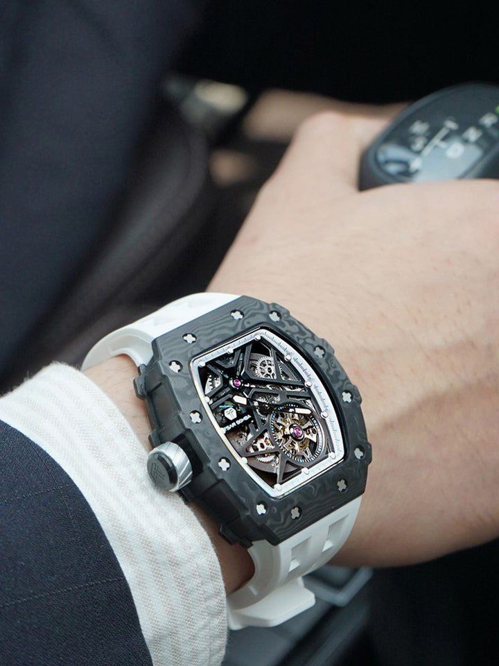 Automatic 21 Jewels Luminous Dial Sapphire Crystal Men's Watch -  TB8209CF-03