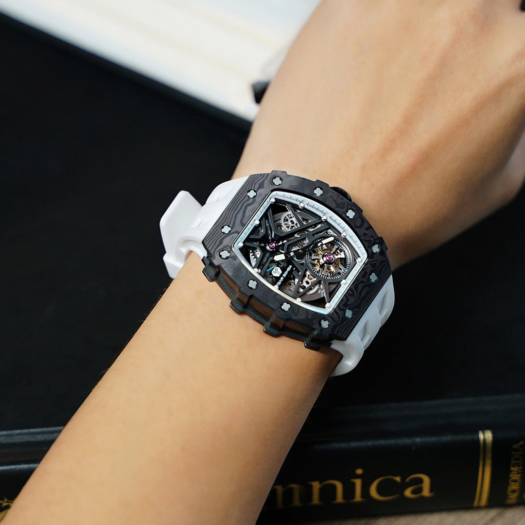 Automatic 21 Jewels Luminous Dial Sapphire Crystal Men's Watch -  TB8209CF-03