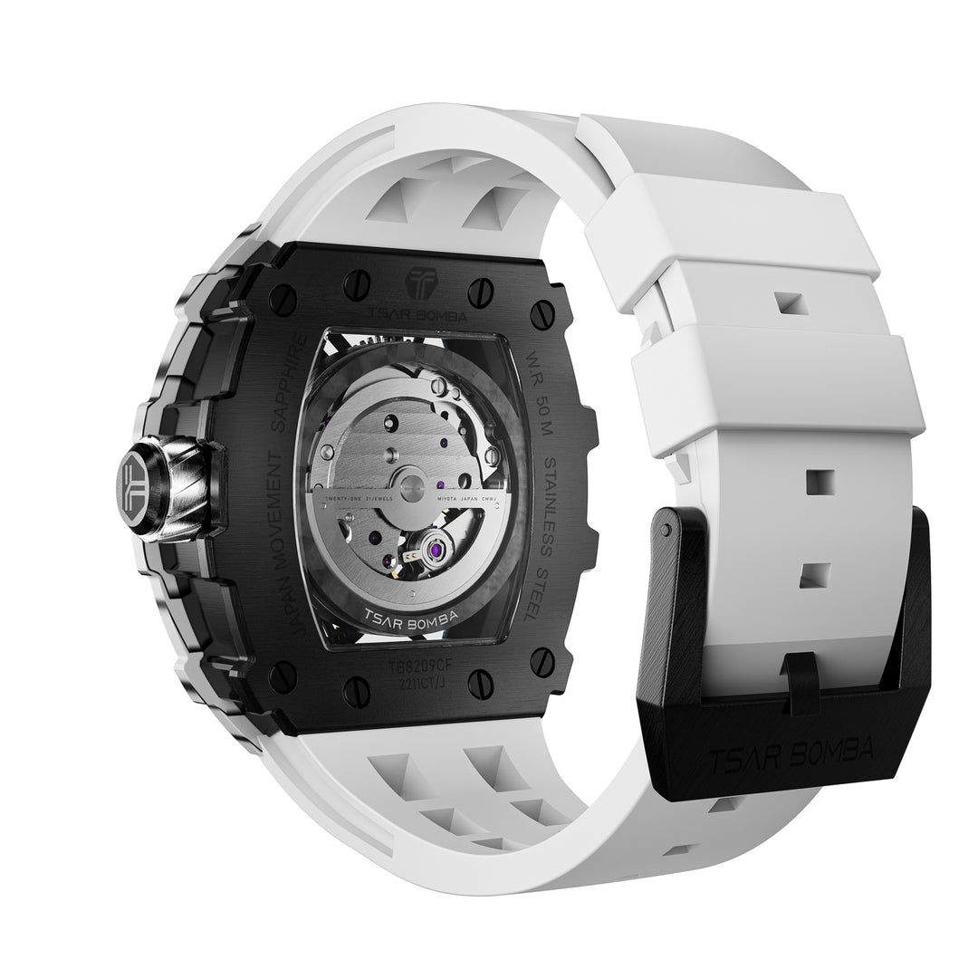 Automatic 21 Jewels Luminous Dial Sapphire Crystal Men's Watch -  TB8209CF-05