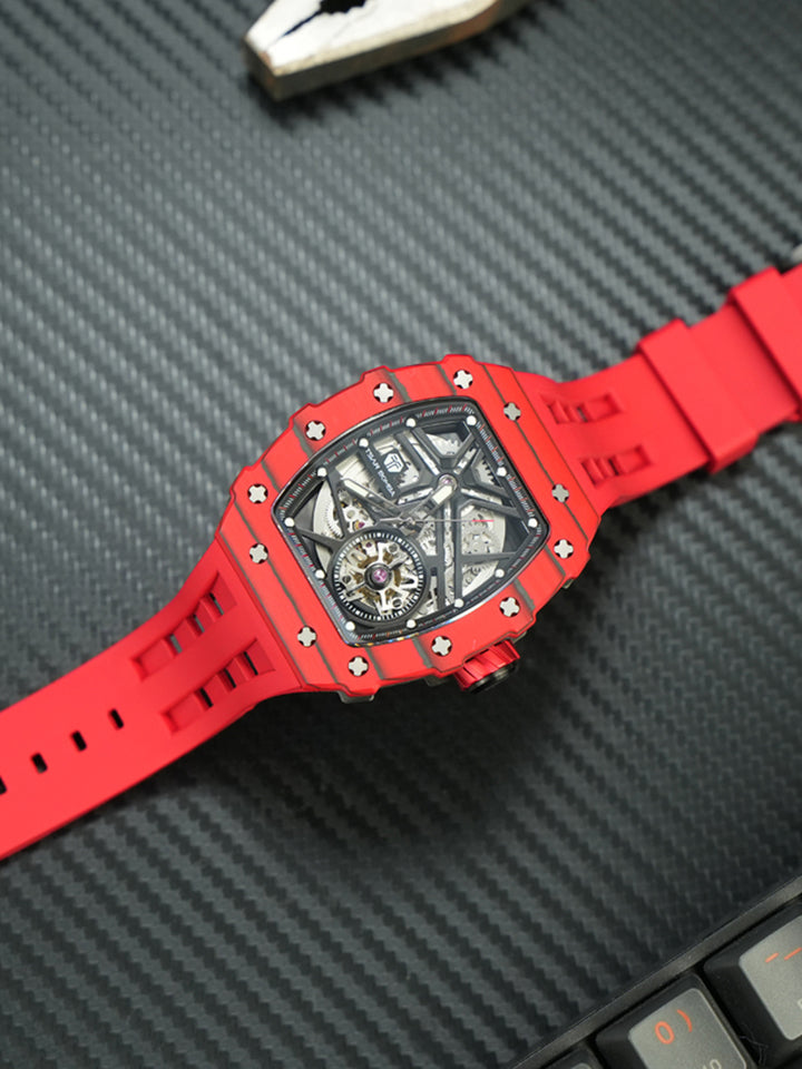 Automatic 21 Jewels Luminous Dial Sapphire Crystal Men's Watch -  TB8209CF-07