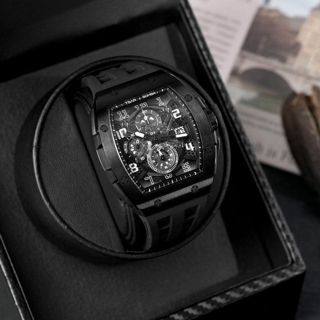 Chronograph Luminous Dial Sapphire Crystal Men's Watch -  TB8211Q-04