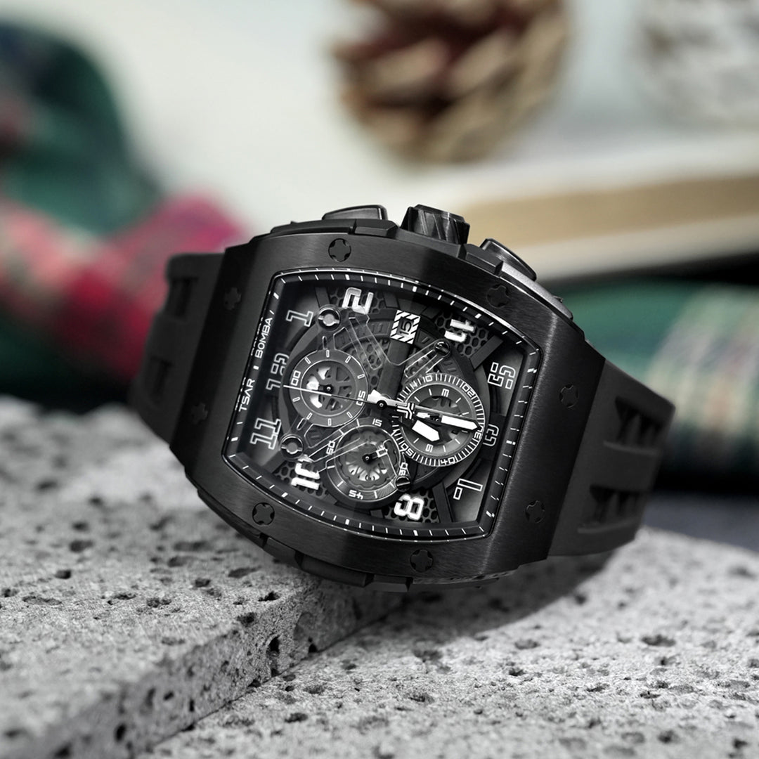 Chronograph Luminous Dial Sapphire Crystal Men's Watch -  TB8211Q-04