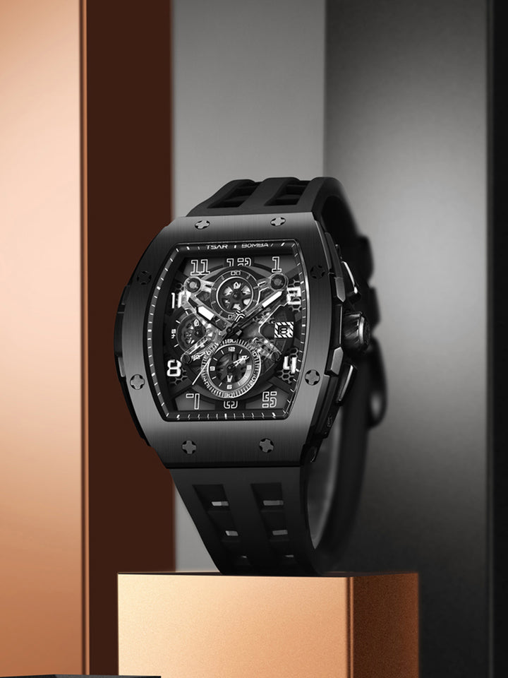 Chronograph Luminous Dial Sapphire Crystal Men's Watch -  TB8211Q-04