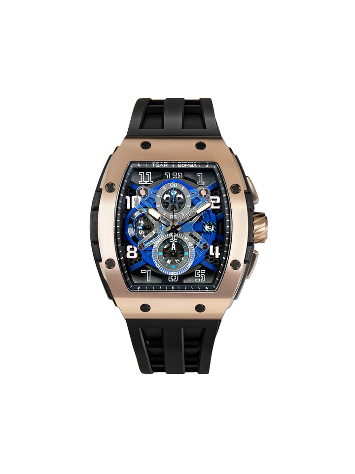 Chronograph Luminous Dial Sapphire Crystal Men's Watch -  TB8211Q-05