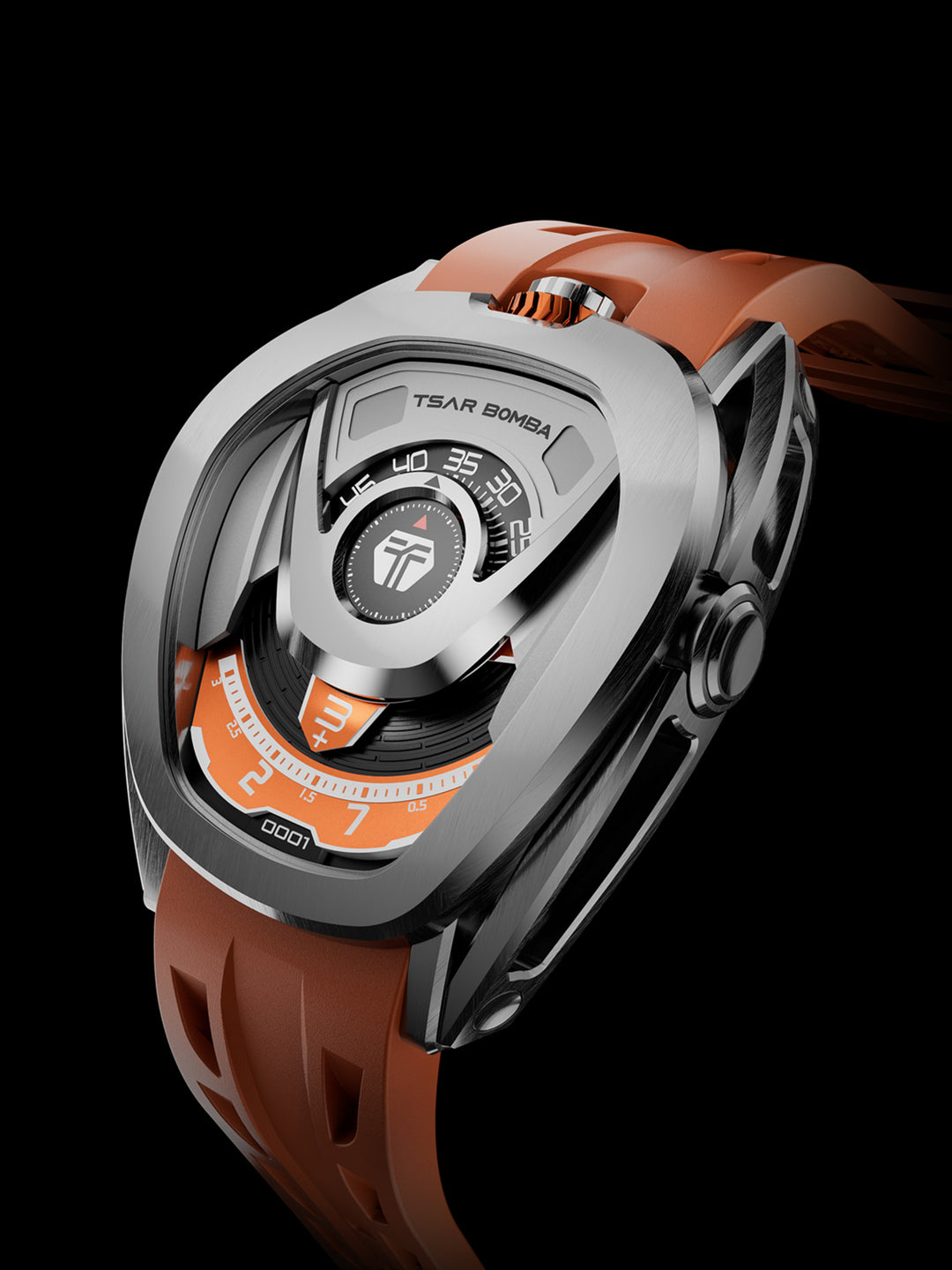 Automatic Luminous Dial Sapphire Crystal Men's Watch -  TB8213A-01