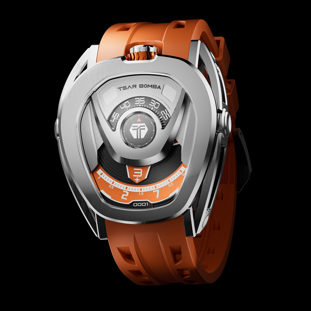 Automatic Luminous Dial Sapphire Crystal Men's Watch -  TB8213A-01