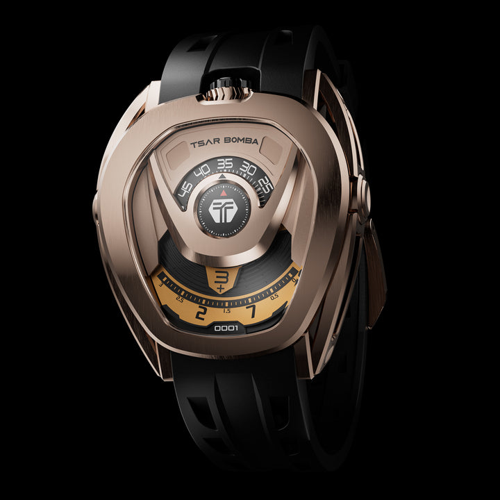 Automatic Luminous Dial Sapphire Crystal Men's Watch -  TB8213A-07