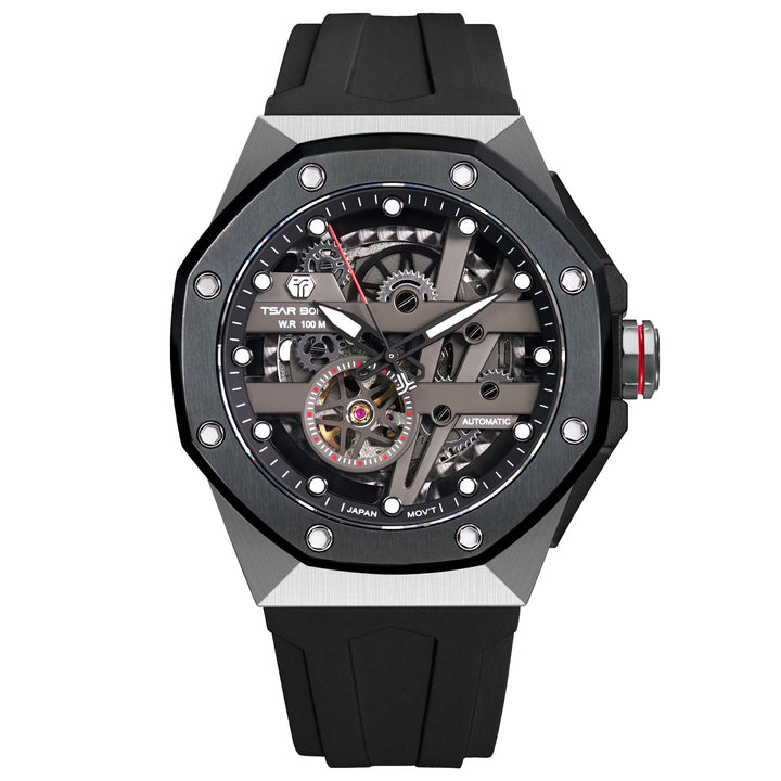 Automatic 21 Jewels Luminous Dial Sapphire Crystal Men's Watch -  TB8803A-01