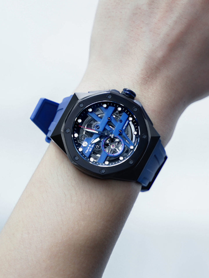 Automatic 21 Jewels Luminous Dial Sapphire Crystal Men's Watch -  TB8803A-03