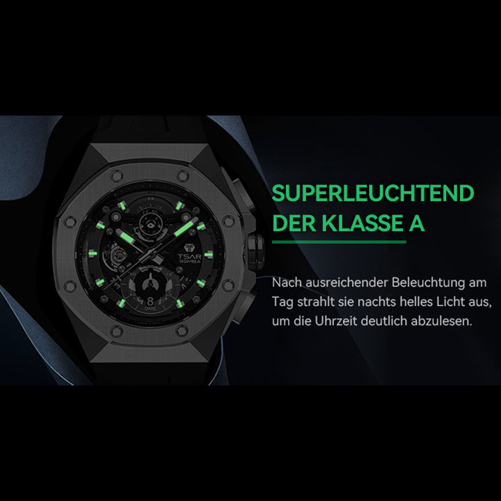 Chronograph Luminous Dial Sapphire Crystal Men's Watch -  TB8805Q-01
