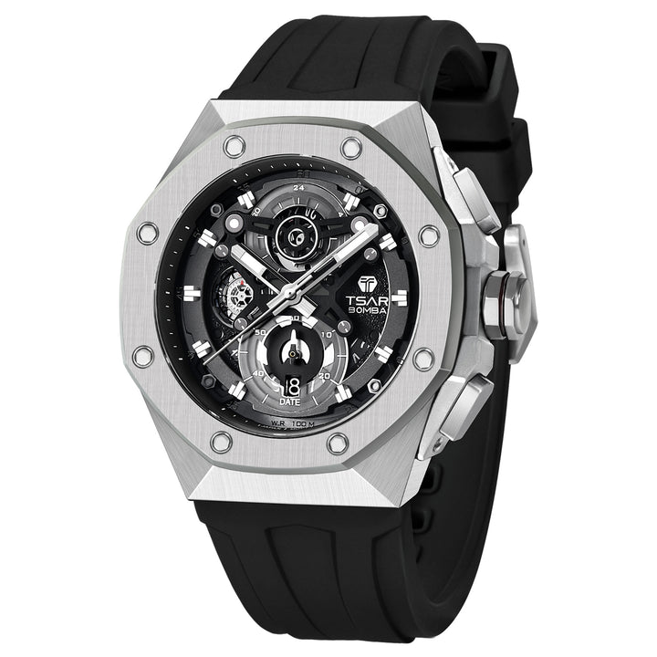 Chronograph Luminous Dial Sapphire Crystal Men's Watch -  TB8805Q-01