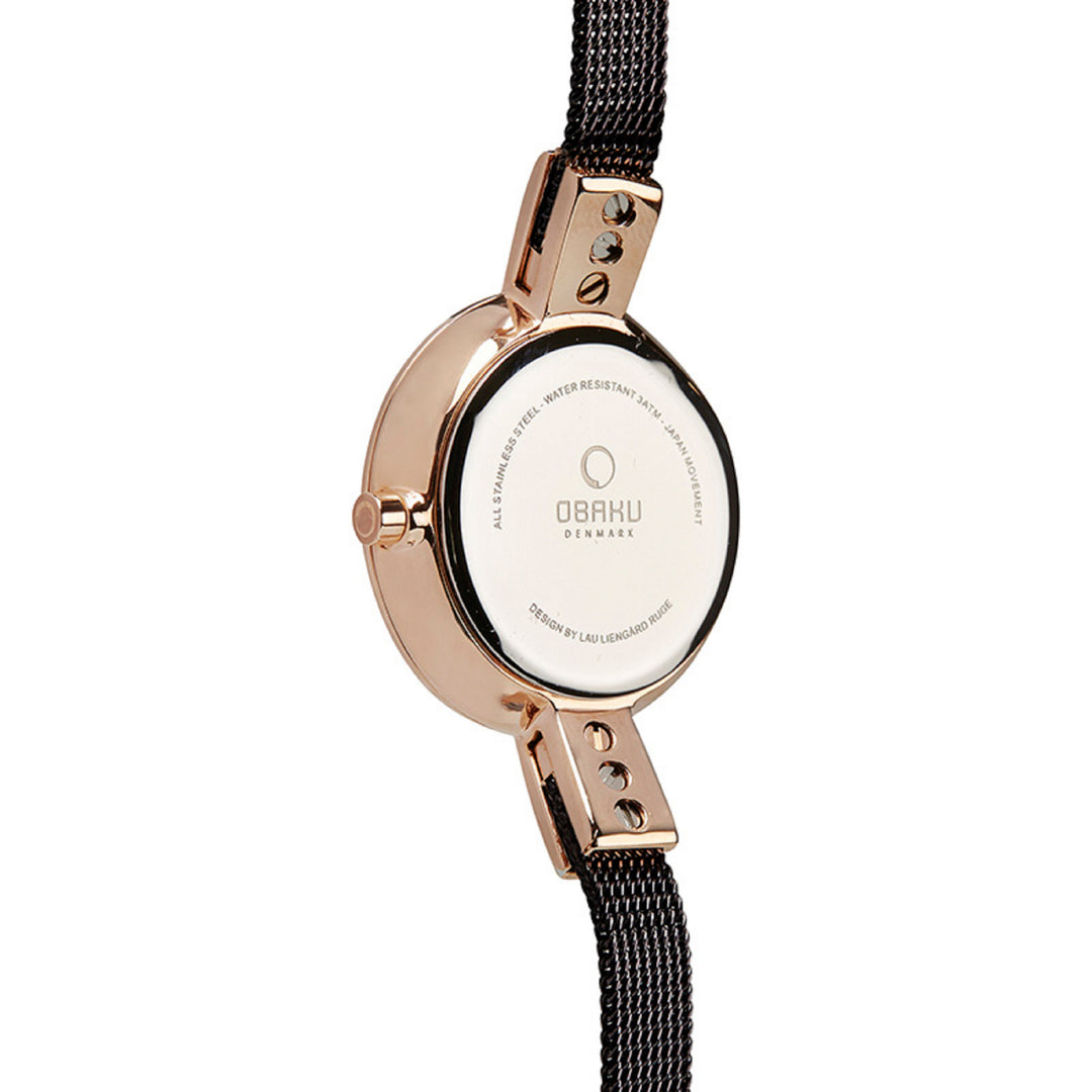 Siv Glimt Walnut Quartz Women's Watch - V129LEVNMN