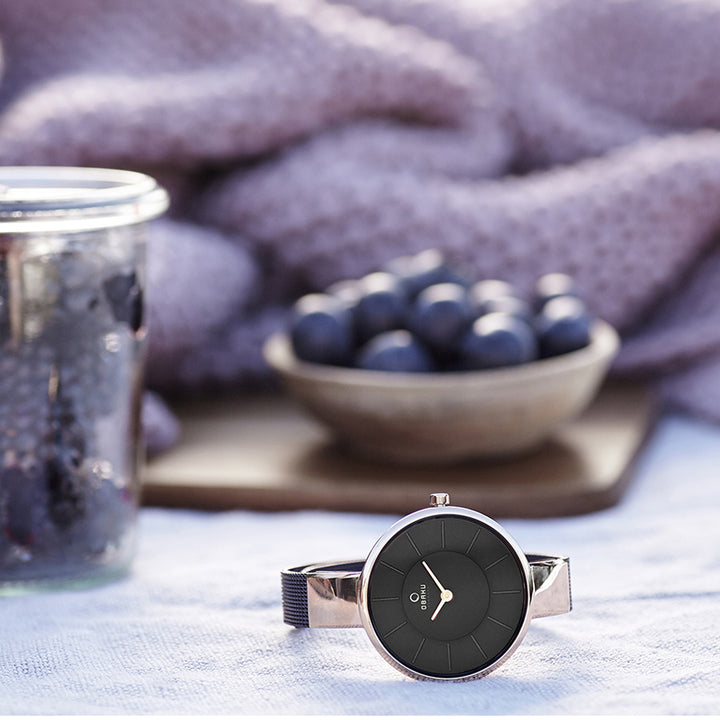 Sol Walnut Quartz Women's Watch -  V149LXVNMN