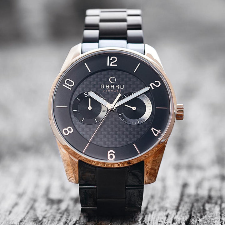 Flint Ink Multifunction Men's Watch - V171GMVBSB