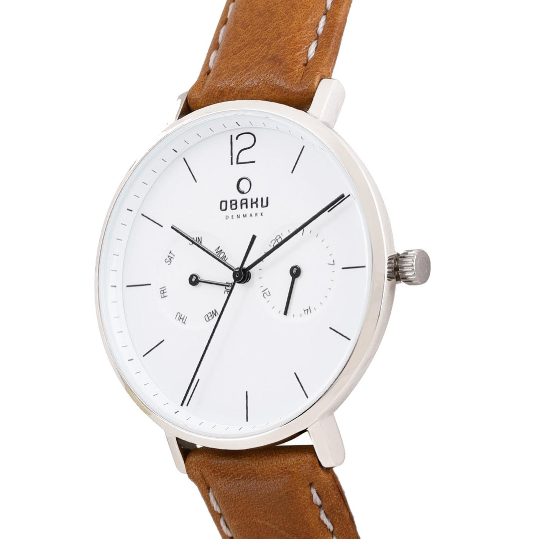 Flod Cognac Multifunction Men's Watch - V182GMCWRZ