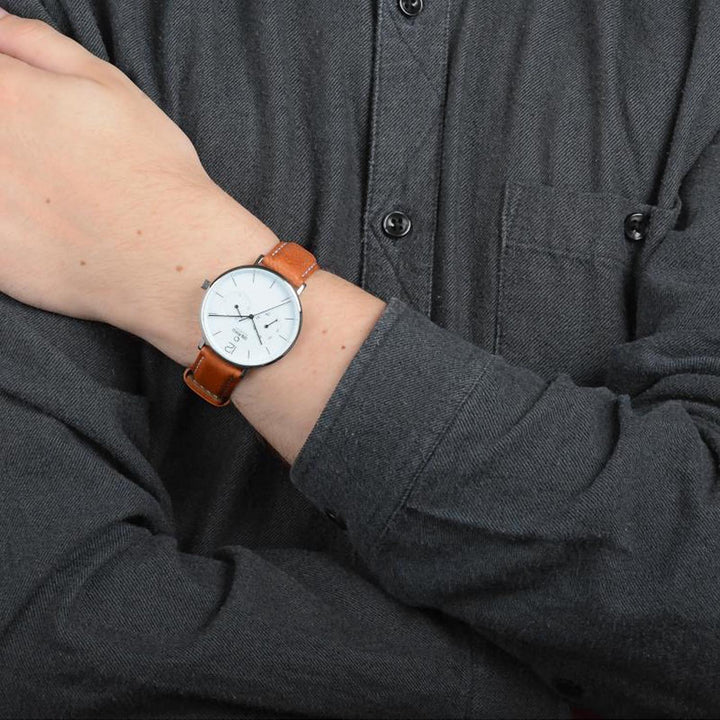 Flod Cognac Multifunction Men's Watch - V182GMCWRZ