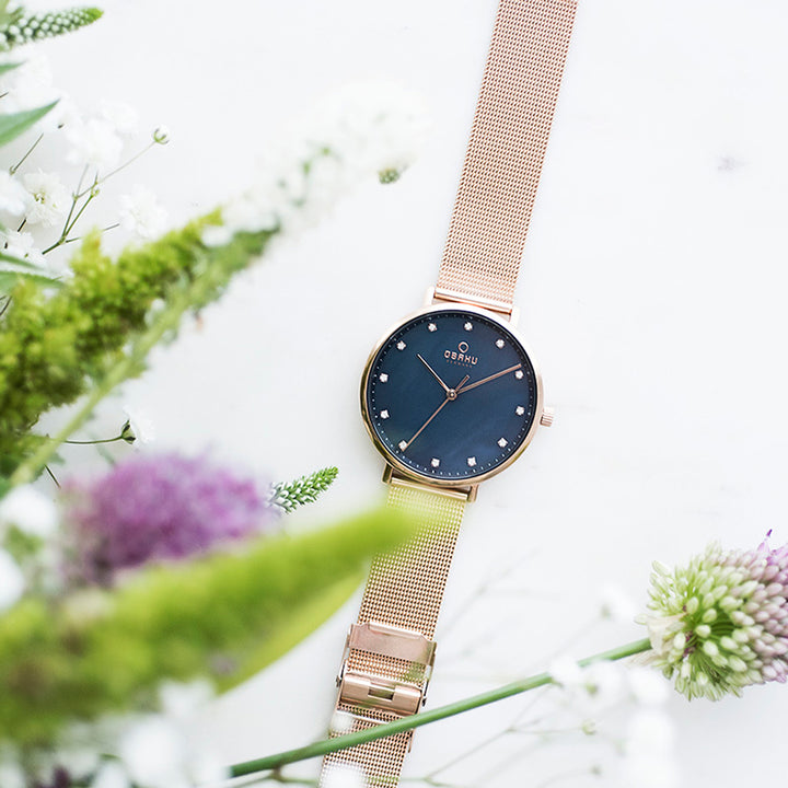 Vest Azure Quartz MOP Women's Watch - V186LXVLMV
