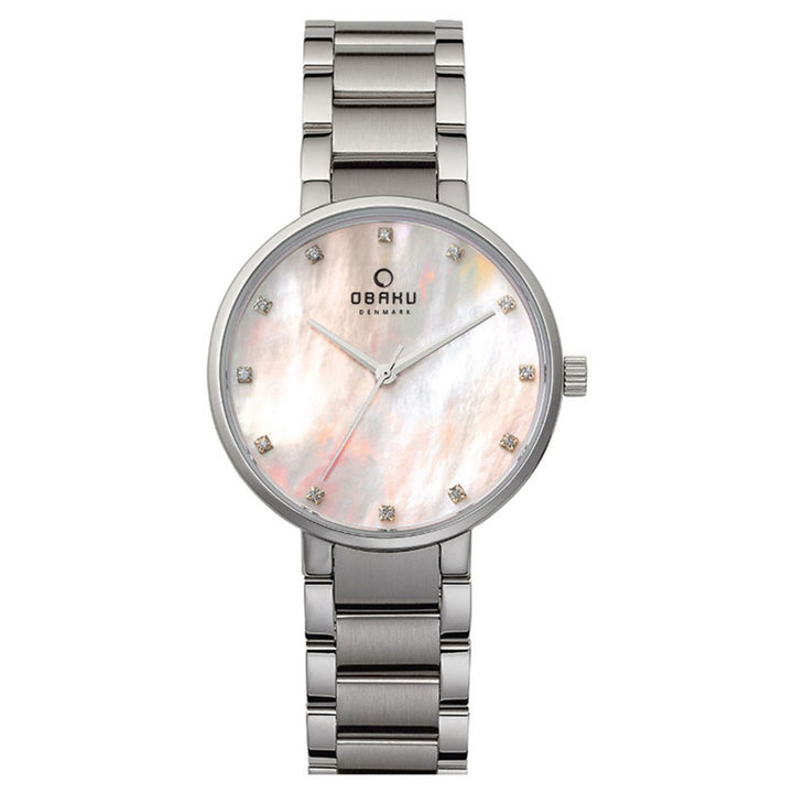 Glad Coral Quartz MOP Women's Watch - V189LXCPSC