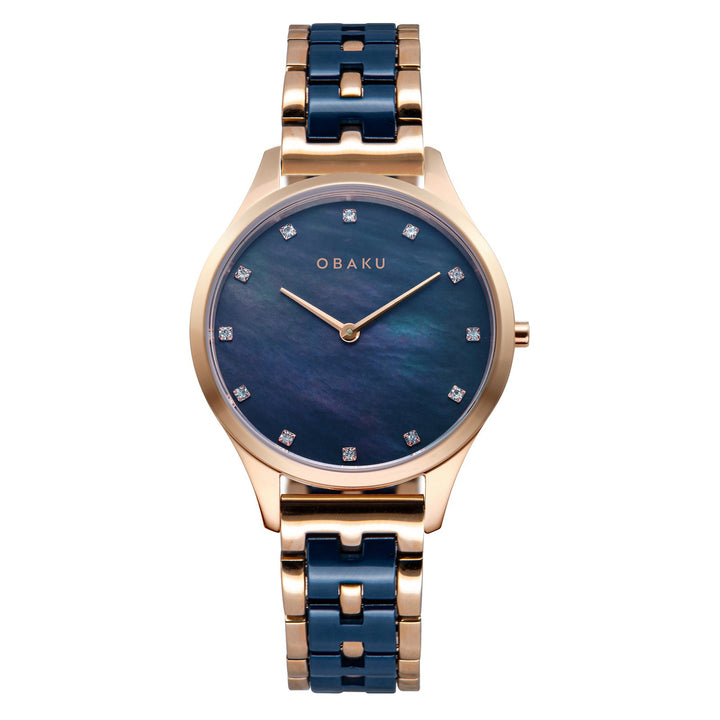 Fin Sunset Quartz MOP Women's Watch - V217LXVLSL