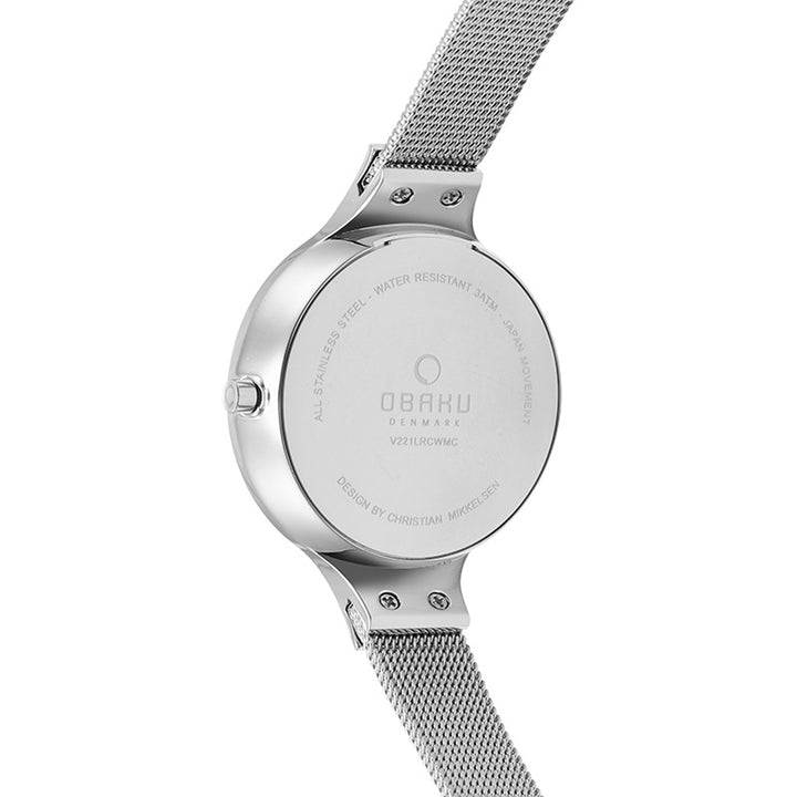 Gry Steel Solar Quartz Women's Watch - V221LRCWMC