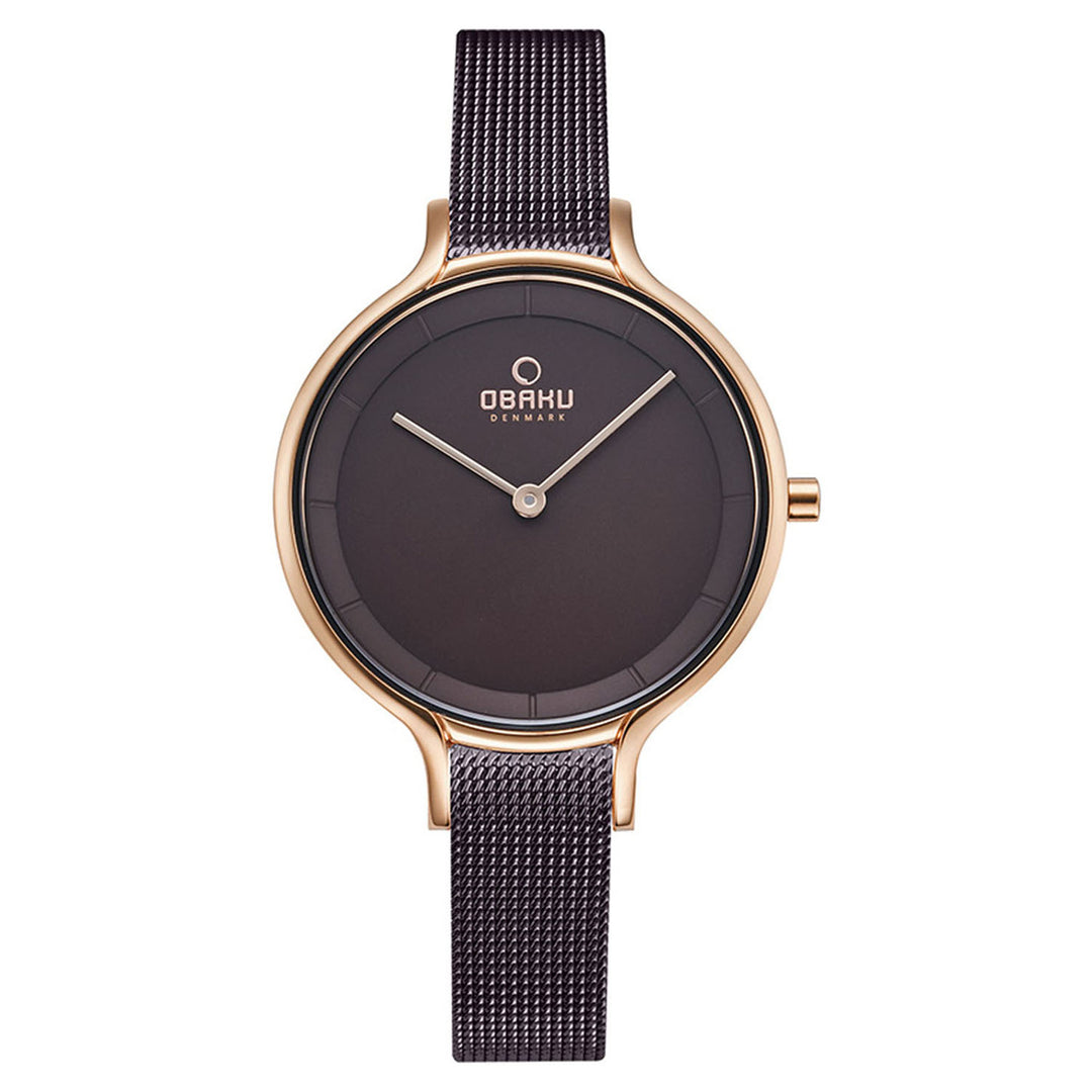 Kyst-Walnut Quartz Women's Watch - V228LXVNMN