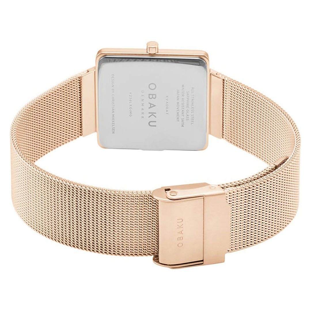 Kvadrat-Rose Quartz Women's Watch -  V236LXVIMV