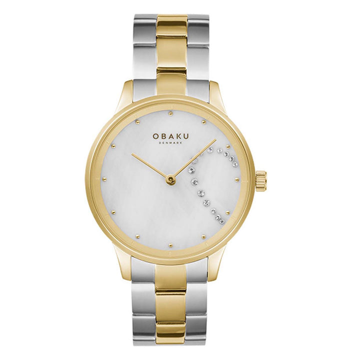 Lyng Crystal Quartz MOP Women's Watch - V247LHGWSF