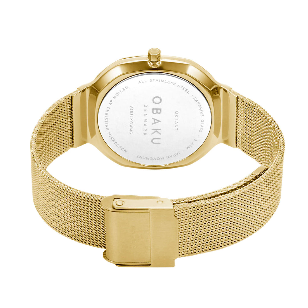 Oktant Lille-Gold Quartz Women's Watch -  V253LXGWMG