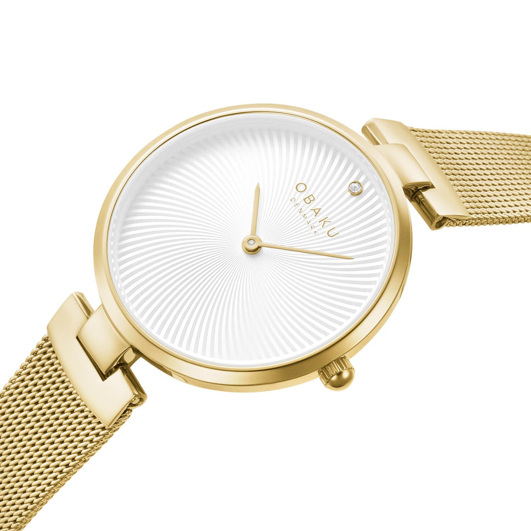 Diamant Gold Quartz Women's Watch -  V256LXGIMG