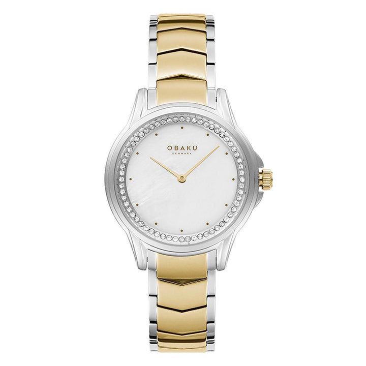 Jasmin Cream Quartz MOP Women's Watch - V261LECWSF